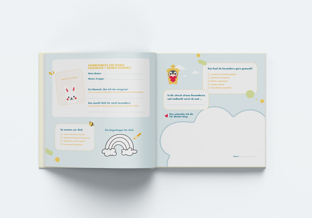 Meine Kindergartenfreunde – Freundebuch von Little Noiry