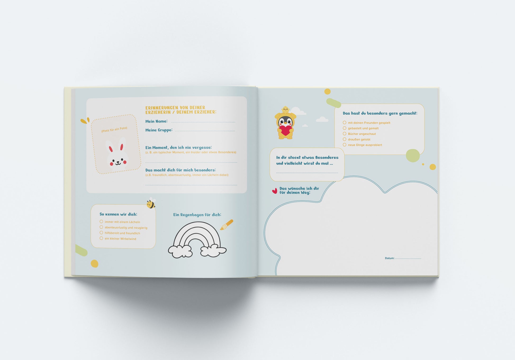 Meine Kindergartenfreunde – Freundebuch von Little Noiry