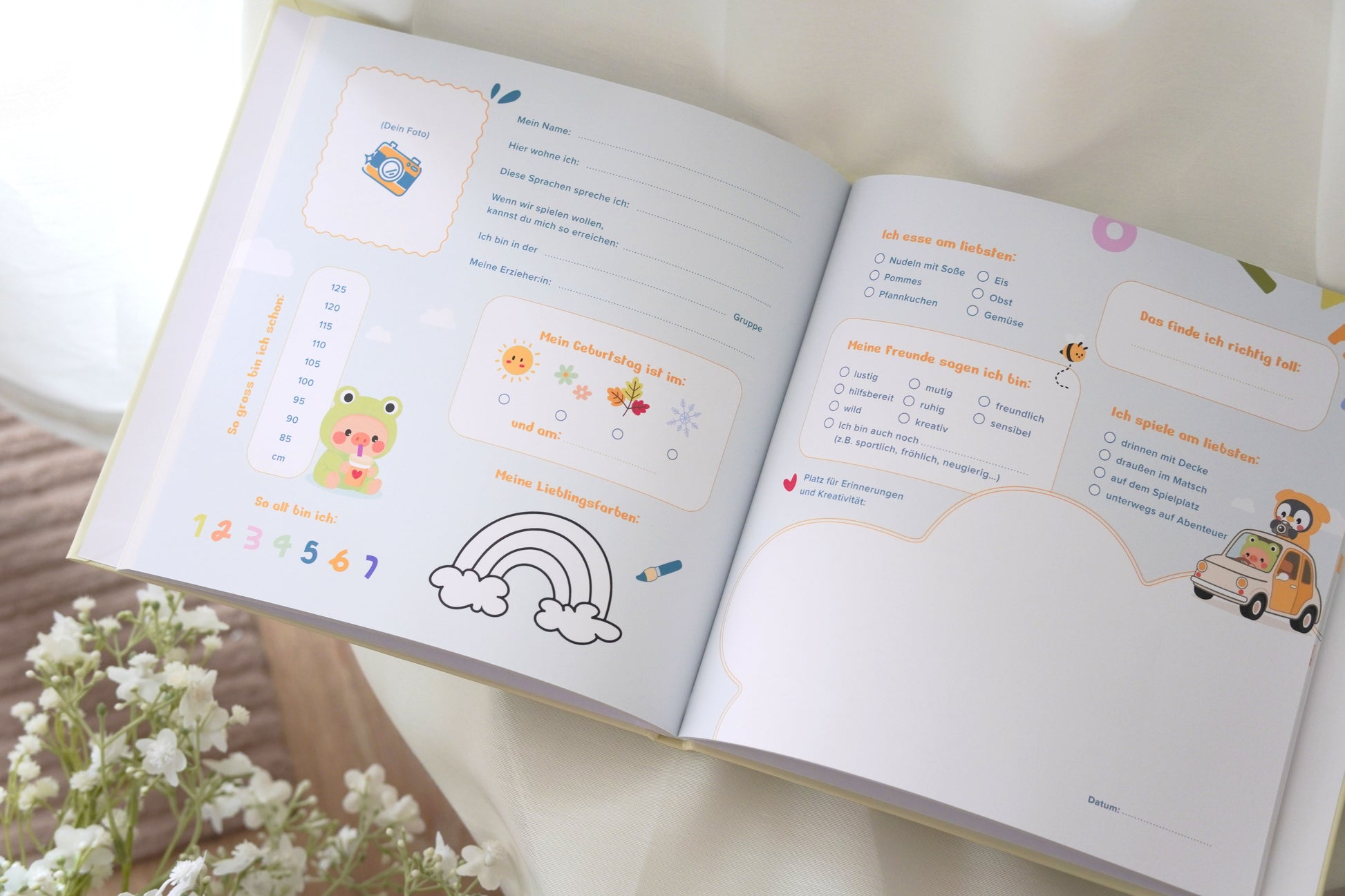 Meine Kindergartenfreunde – Freundebuch von Little Noiry